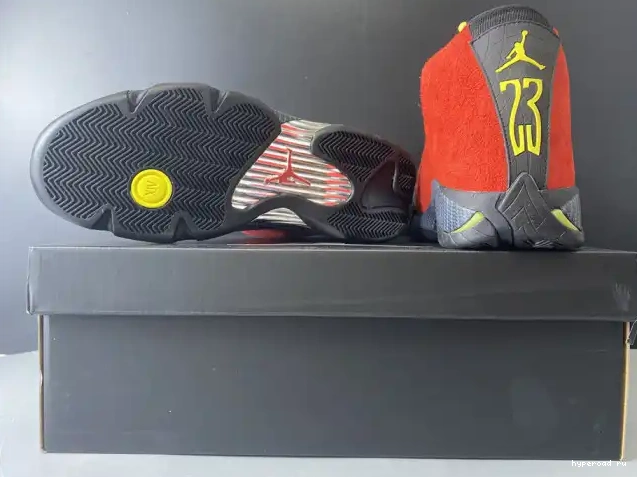 654459-670 Red Jordan Retro Challenge Air 14 0426